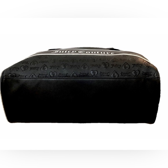 Juicy Couture Fashionista Dome Weekender Duffle Bag Liquorice Black & Wallet-NEW - Picture 3 of 11